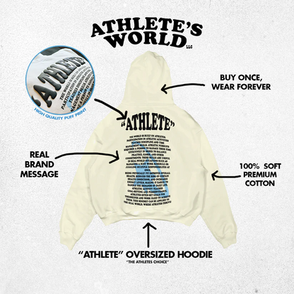 Athlete's World  "Athlete" Hoodie