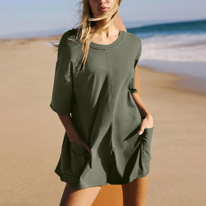 Oversized T-Shirt Romper