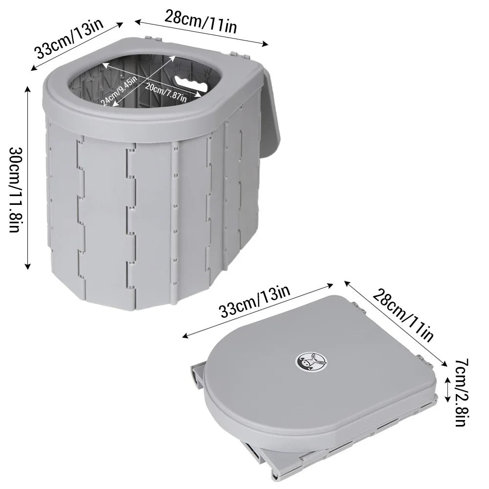 PortaSafe™ Car Portable Toilet