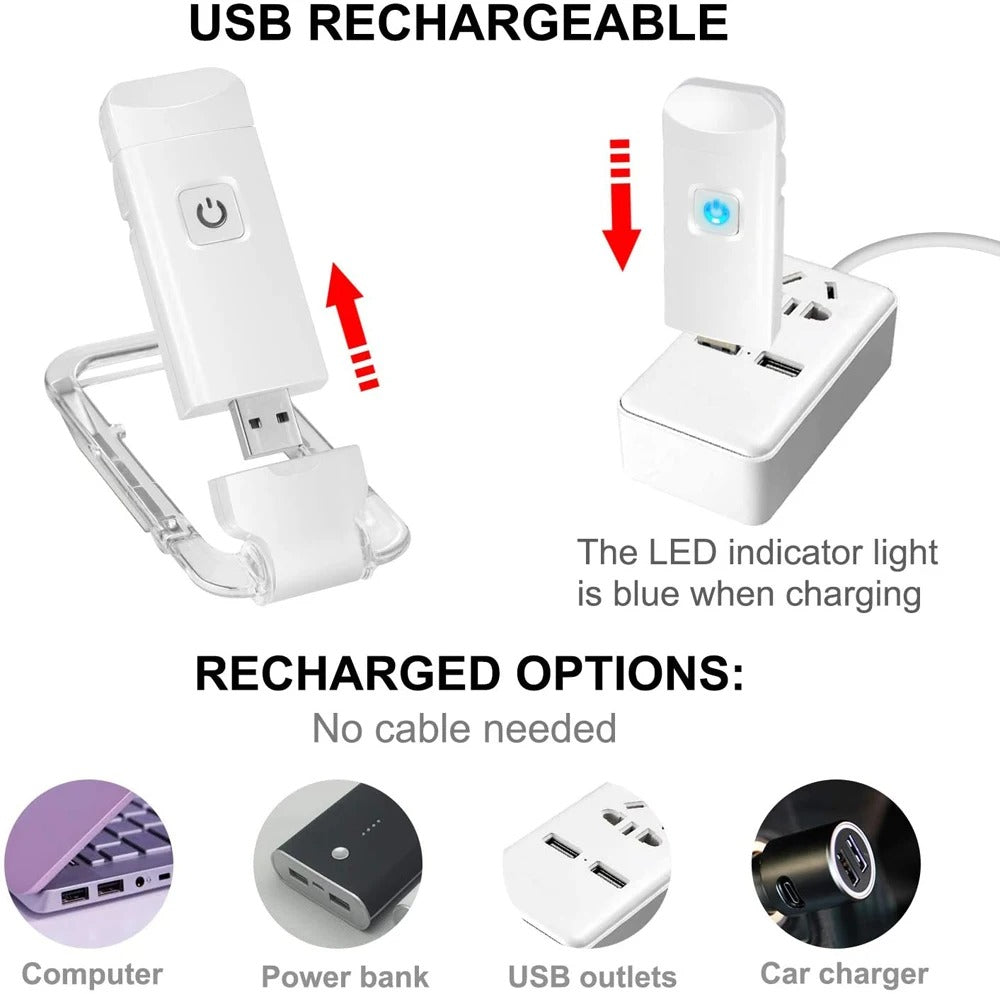 GlowMate™ Book Reading Light