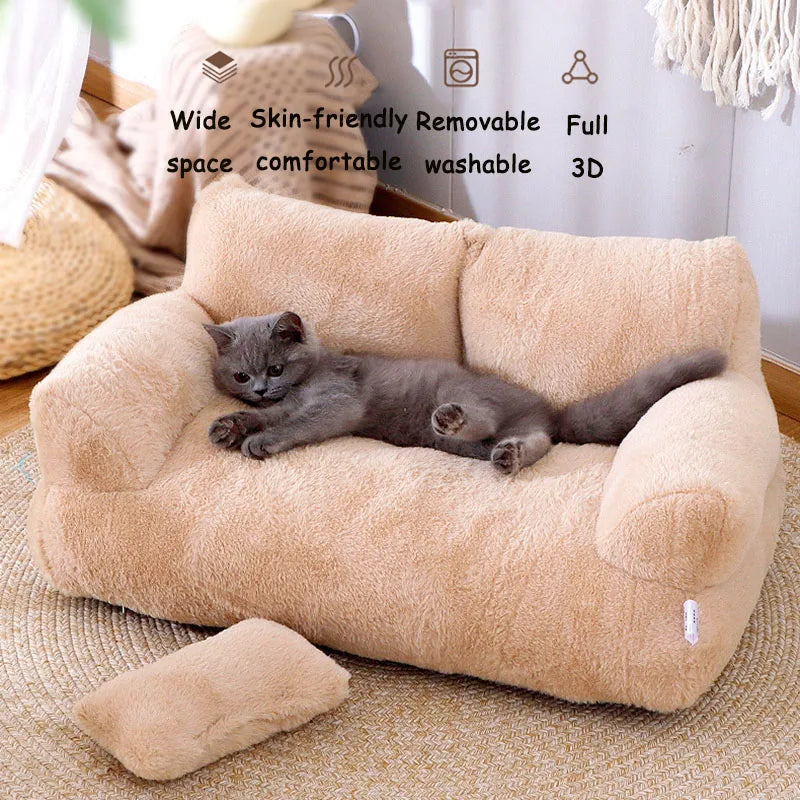 CozyNest™ Winter Warm Cat Bed